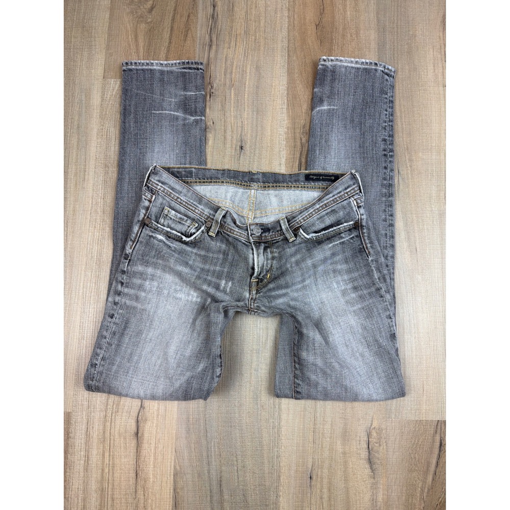 Citizens of Humanity Vintage Y2K Low Rise Skinny Jeans Gray Wash Size 29 181-088